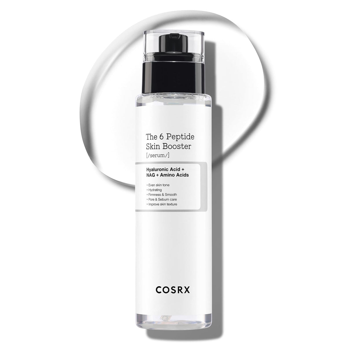 COSRX 6X Peptide Collagen Skin Booster Toner Serum for Dull Skin, 5.07 oz