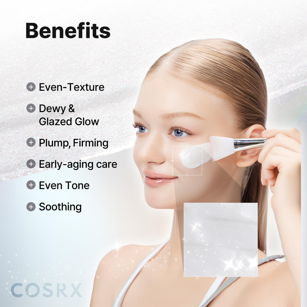 COSRX PDRN Exosome Overnight Face Mask, Korean Glass Skin Glow, 1.69 fl oz