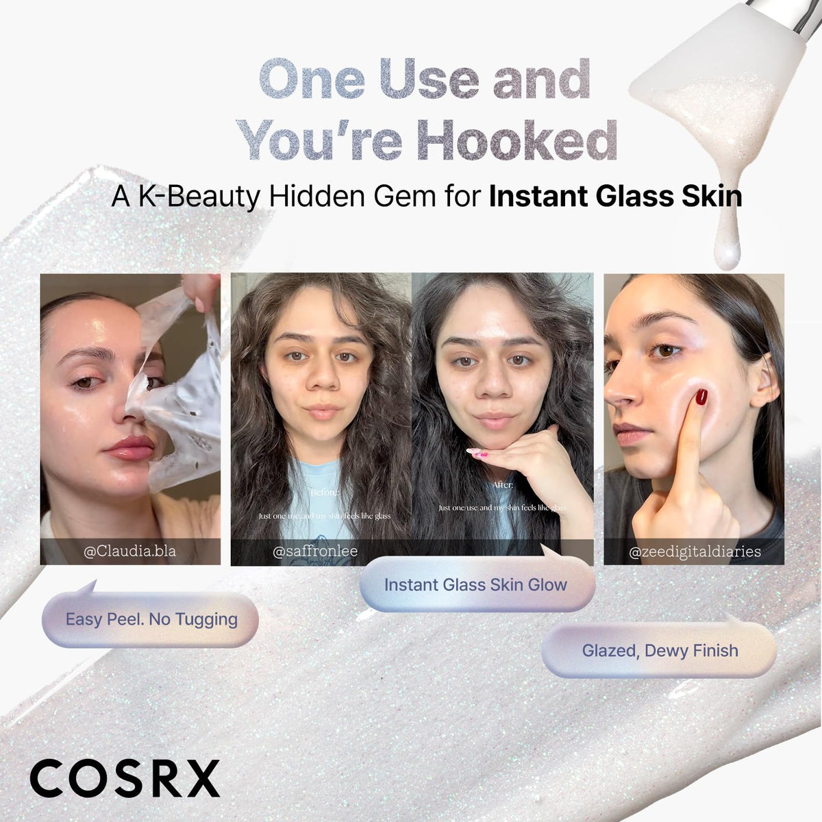 COSRX PDRN Exosome Overnight Face Mask, Korean Glass Skin Glow, 1.69 fl oz