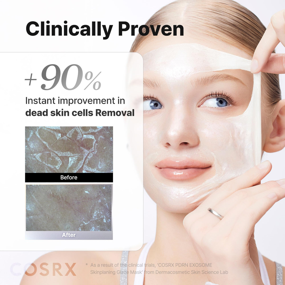 COSRX PDRN Exosome Overnight Face Mask, Korean Glass Skin Glow, 1.69 fl oz