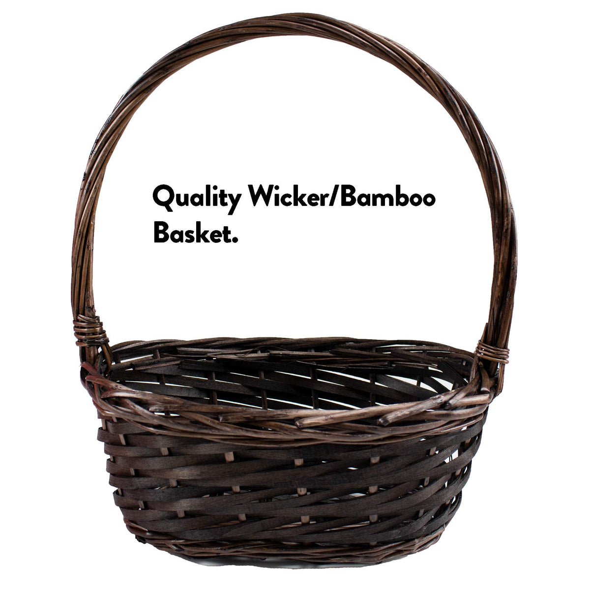 CRAVEBOX Easter Basket Gift 40ct – Fully Stocked Easter Gift Basket for Kids & Adults
