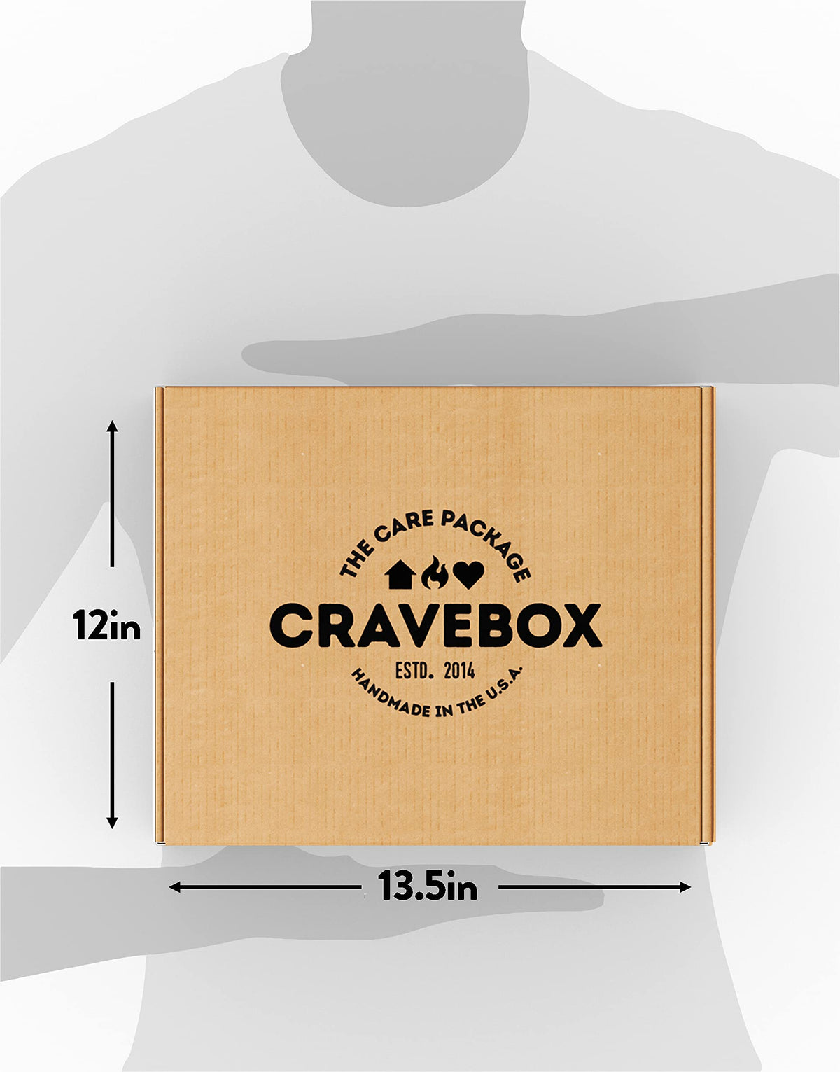 CRAVEBOX Healthy Snack Box (55 Count) – Mother's Day Gift Pack & Care Package