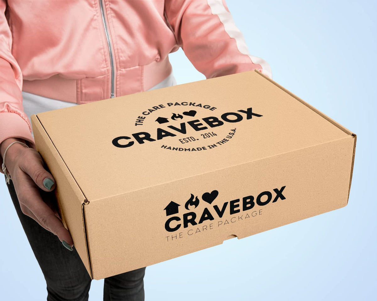 CRAVEBOX Cookies & Crackers Snack Box Variety – Easter Gift for Students & Families
