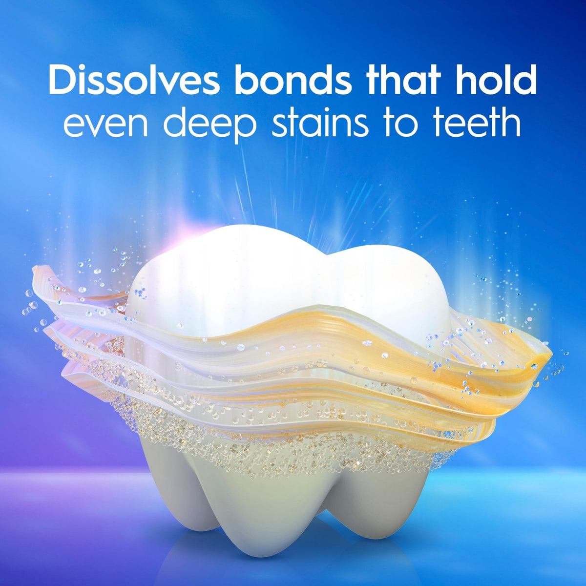 Crest 3D White Deep Stain Remover Toothpaste, Teeth whitening for Adults, 3.1oz, 2 Pack, Sensitivity Safe, Enamel Repair, Cavity Protection, Fluoride Toothpaste, Travel Size Toiletries