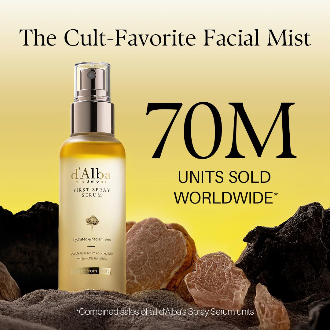 d'alba Piedmont Italian White Truffle First Spray Serum (1.69 fl oz)