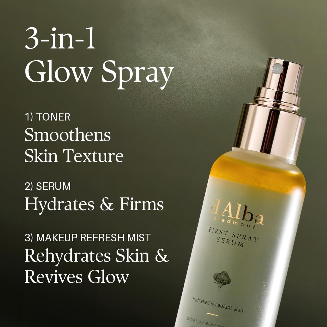 d'alba Piedmont Italian White Truffle First Spray Serum (1.69 fl oz)