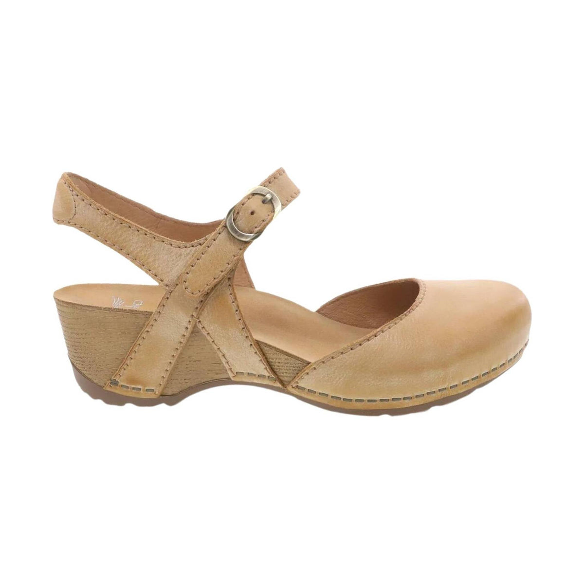 Dansko Women's Tiffani - Tan Milled Burnished