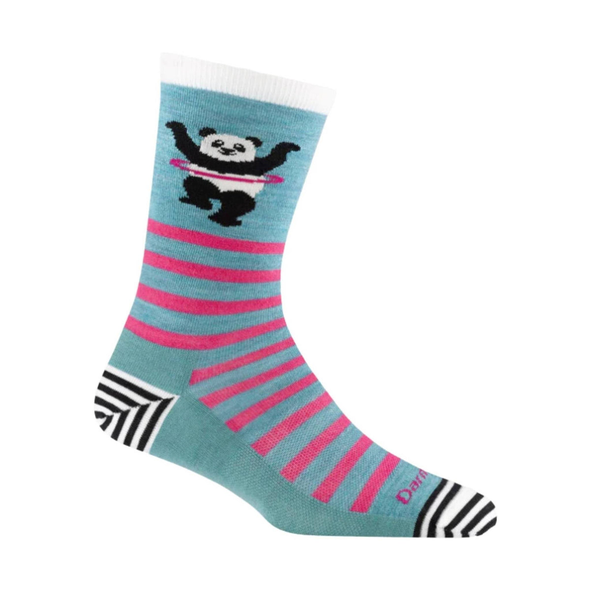 Darn Tough Vermont Women's Lightweight Lifestyle Animal Haus Crew - Lagoon