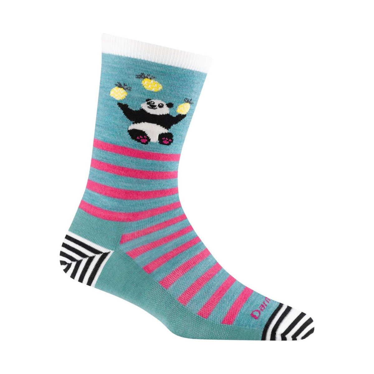Darn Tough Vermont Women's Lightweight Lifestyle Animal Haus Crew - Lagoon