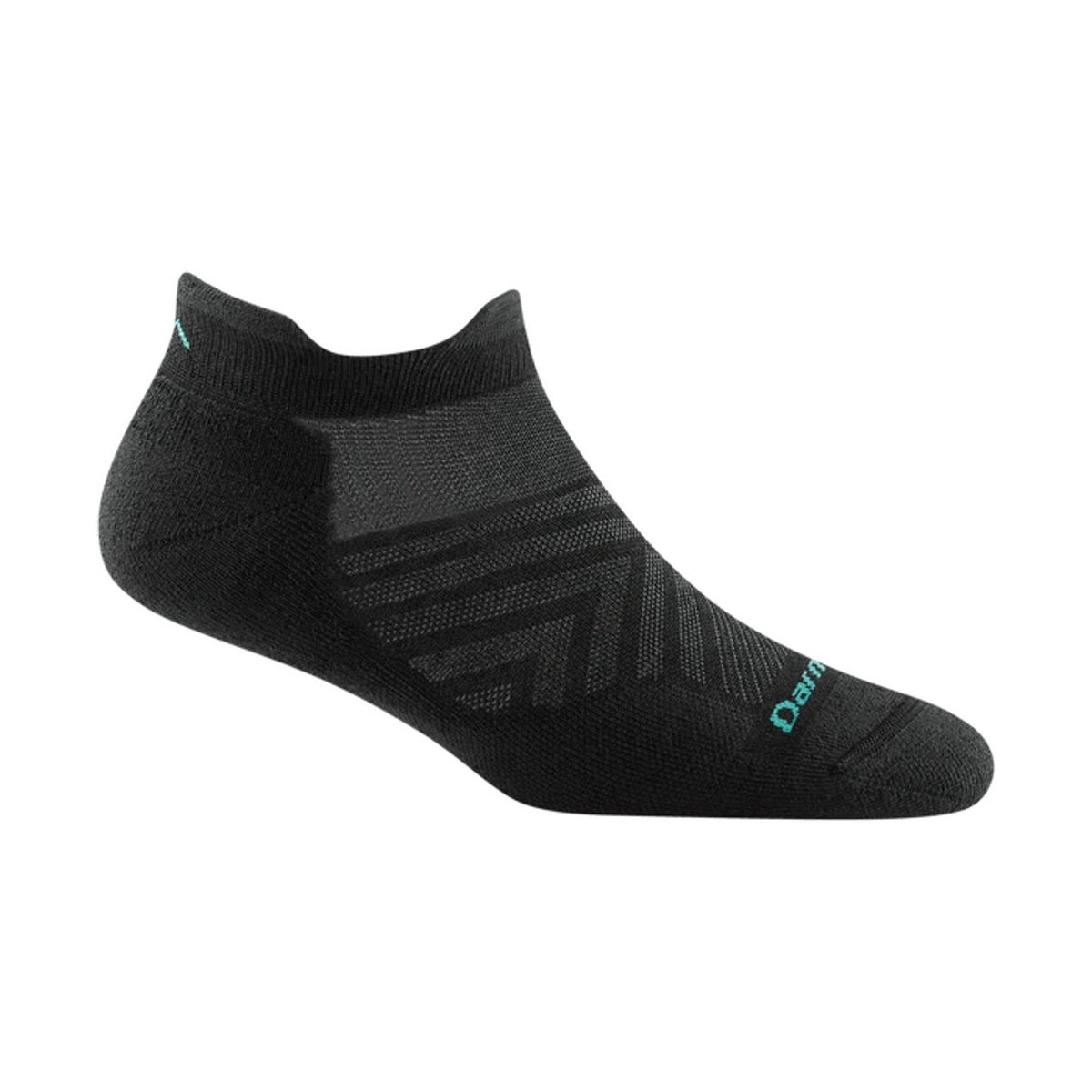 Darn Tough Women's Run No Show Tab Ultra Lightweight Sock - Black