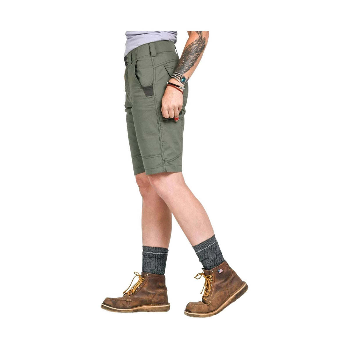 Dovetail Women's Day Construct Short - Lichen Green - ONLINE STORE CREDIT/EXCHANGE ONLY