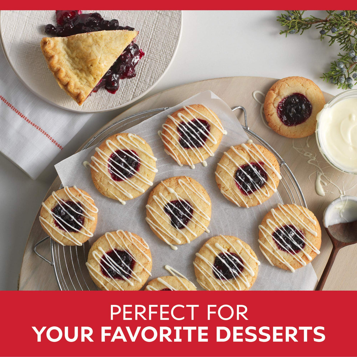 Duncan Hines Wilderness Blueberry Pie Filling & Topping, 21 oz (Pack of 8)