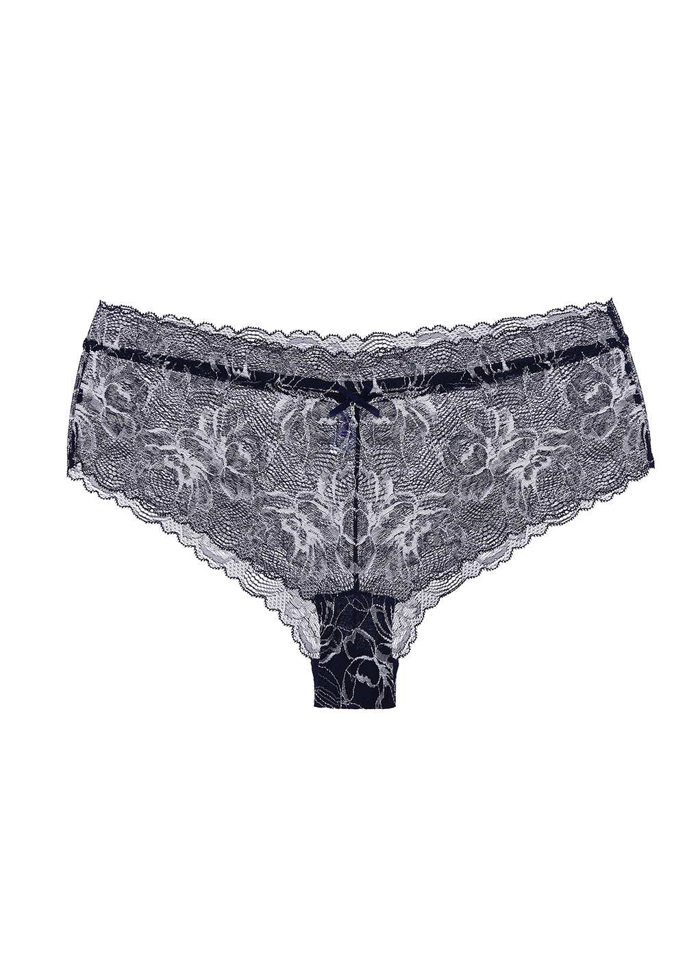 EVELYN Flower Pattern Lace Boyshorts