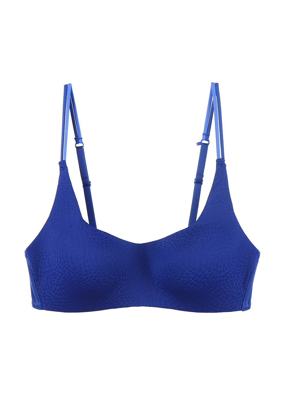 FAITH Wireless Molded T-shirt Convertible Straps Sports Bra