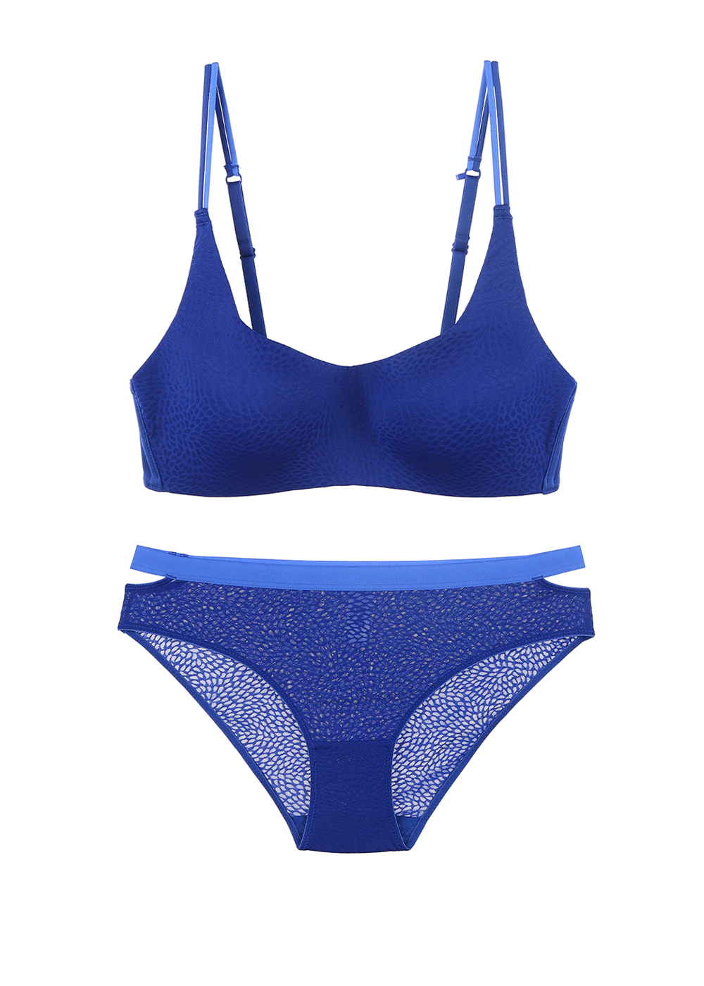 FAITH Comfort Blue Sports Lingerie Set