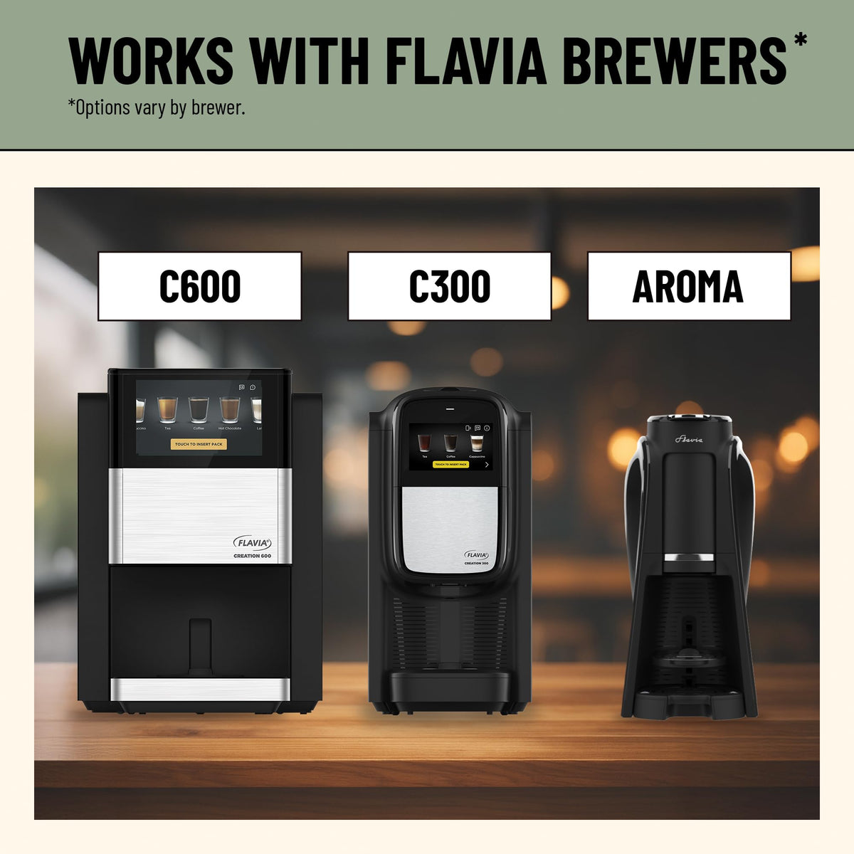 Flavia Peet’s French Roast Freshpacks for Flavia Brewers – 76-Count Dark Roast