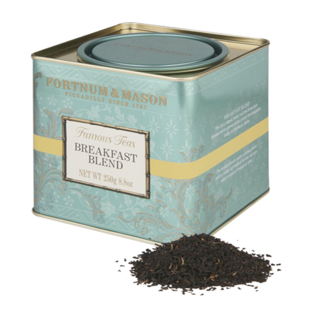 Fortnum & Mason Breakfast Blend Loose Tea – 250g Gift Tin Caddy