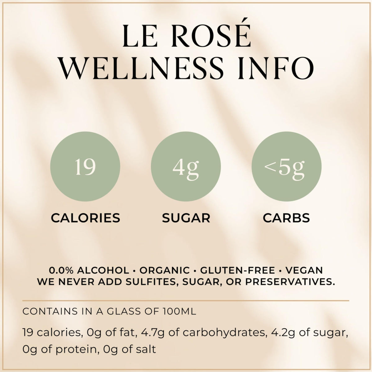 French Bloom Le Rosé 0.0% Alcohol-Free Sparkling Wine — Organic, Vegan, Sulfite-Free (750ml)
