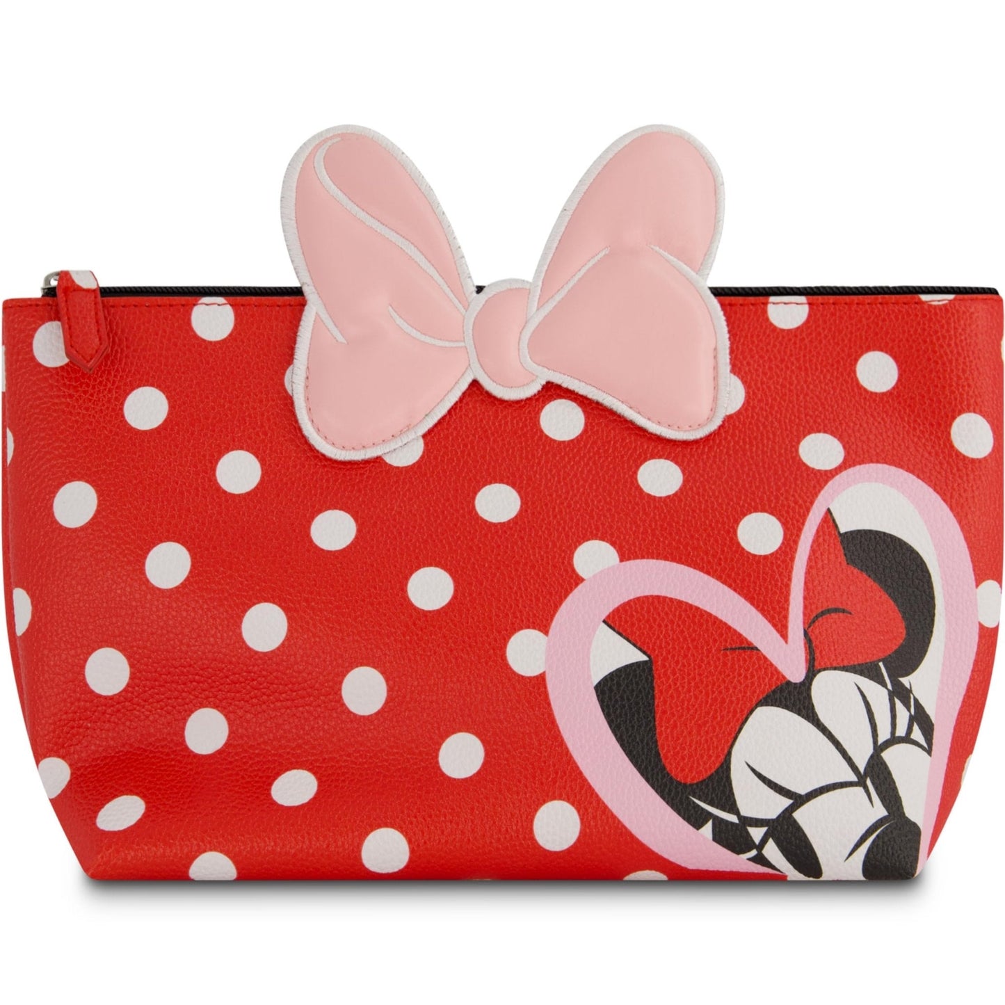FUL Disney Minnie Mouse Women's Makeup Bag, Red