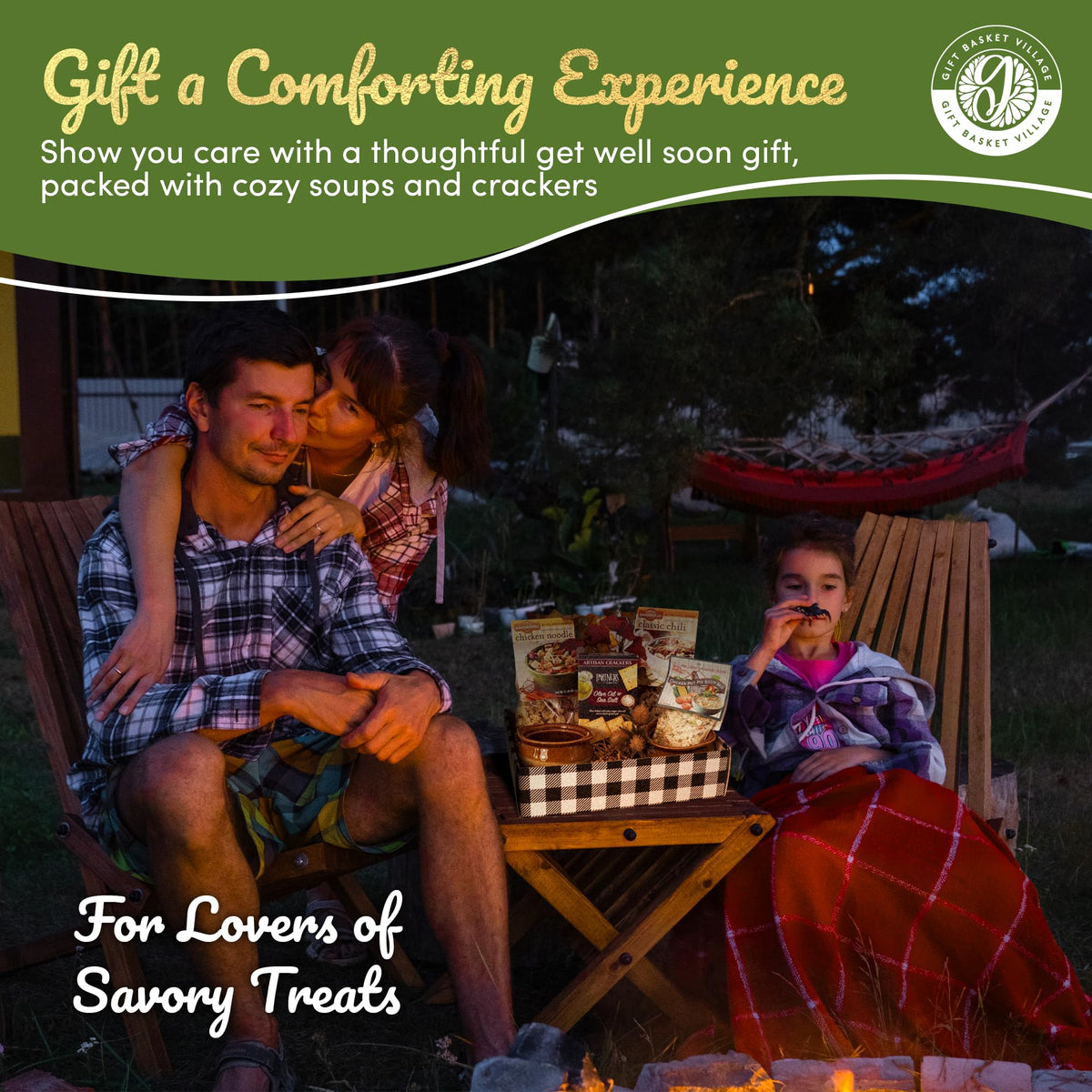 Gift Basket Village Soup Gift Basket – Dried Mixes, Crackers & Bowls – Medium