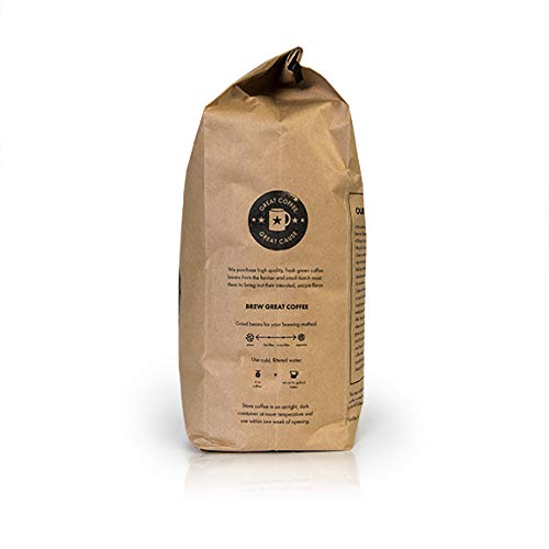 Gobena Coffee 5 lb Fair Trade Organic Peruvian Ground Medium Roast – 100% Arabica Specialty