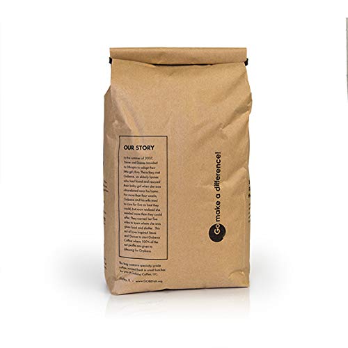Gobena Coffee 5 lb Fair Trade Organic Peruvian Ground Medium Roast – 100% Arabica Specialty