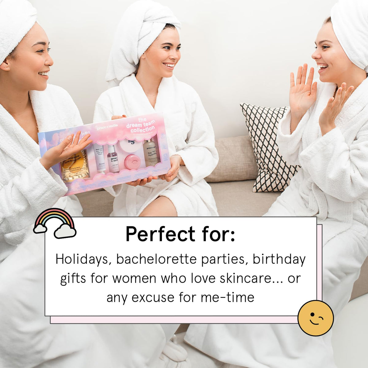 grace & stella Award Winning Skin Care Set - Gift Set for Women