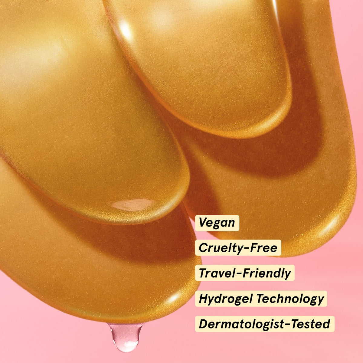 grace & stella Award Winning Under Eye Mask - Birthday Gifts for Women - Gel Eye Patches for Dark Circles, Puffy Eyes, Wrinkles, Undereye Bags - Gifts for Teen Girls - Vegan (48 Pairs, Gold)