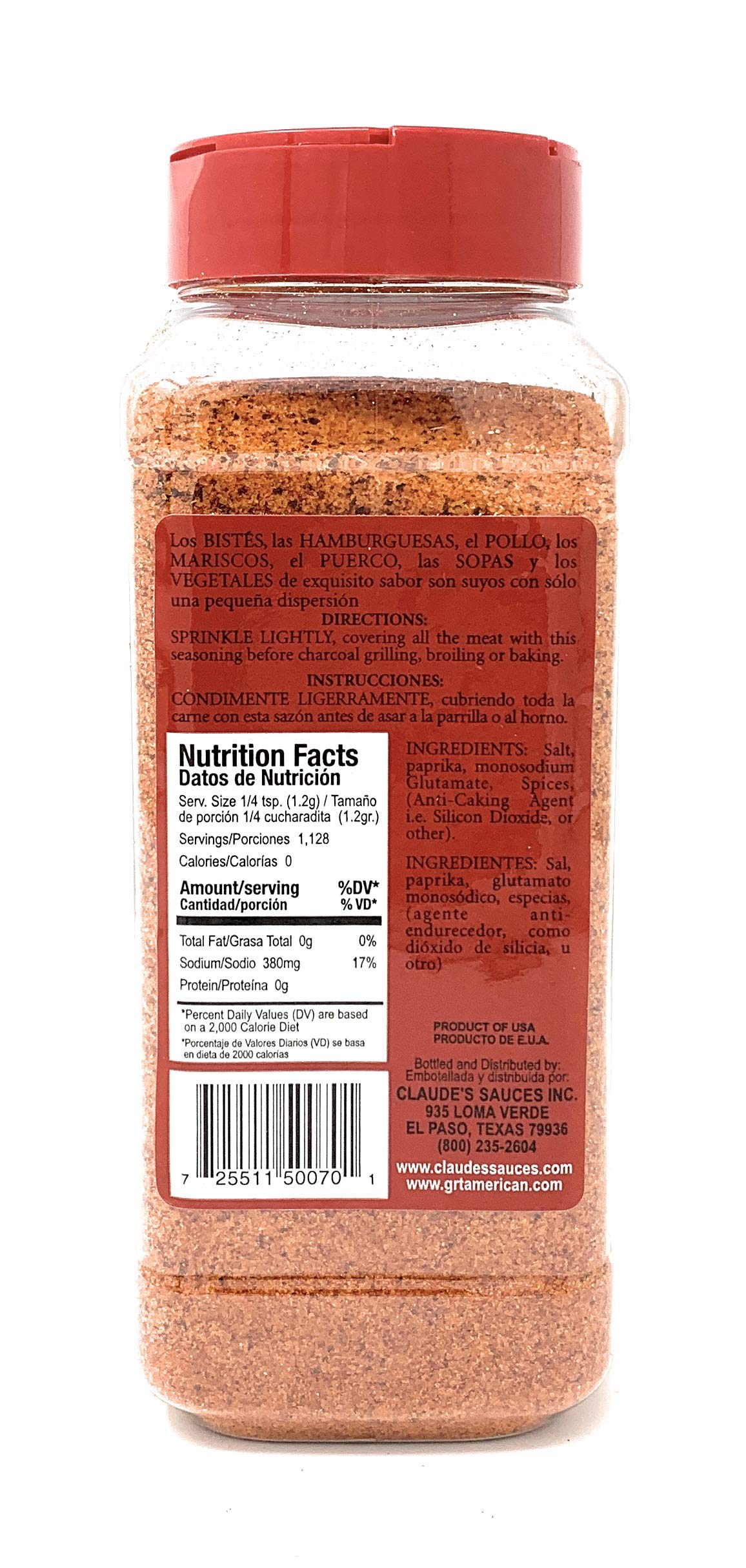 Great American Land & Cattle Steak N' Meat Seasoning 32oz – Pack of 2, Bold BBQ Flavor