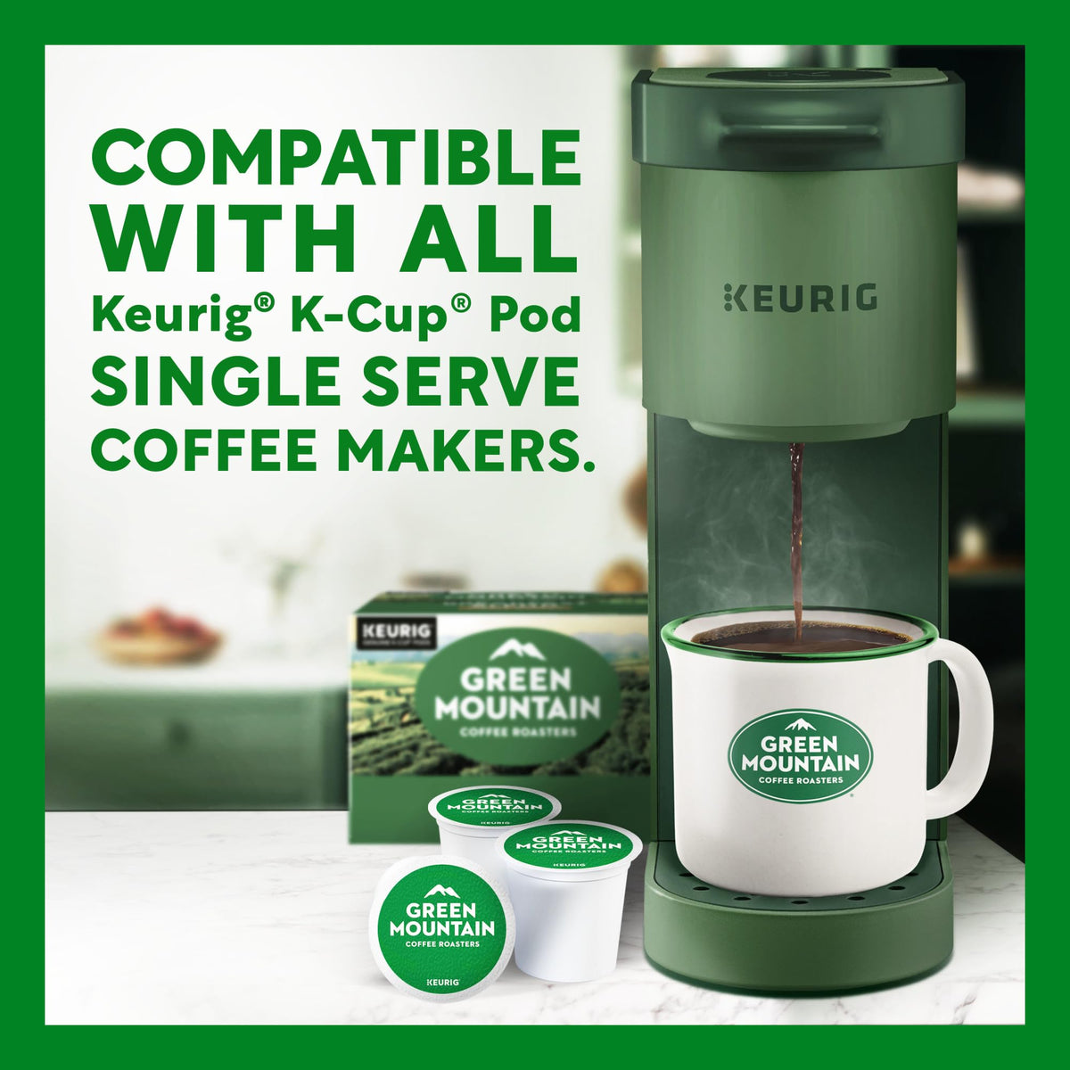 Green Mountain Coffee Roasters Chocolate Dipped Pistachio K-Cups — Limited-Time 96-Count, Keurig Compatible