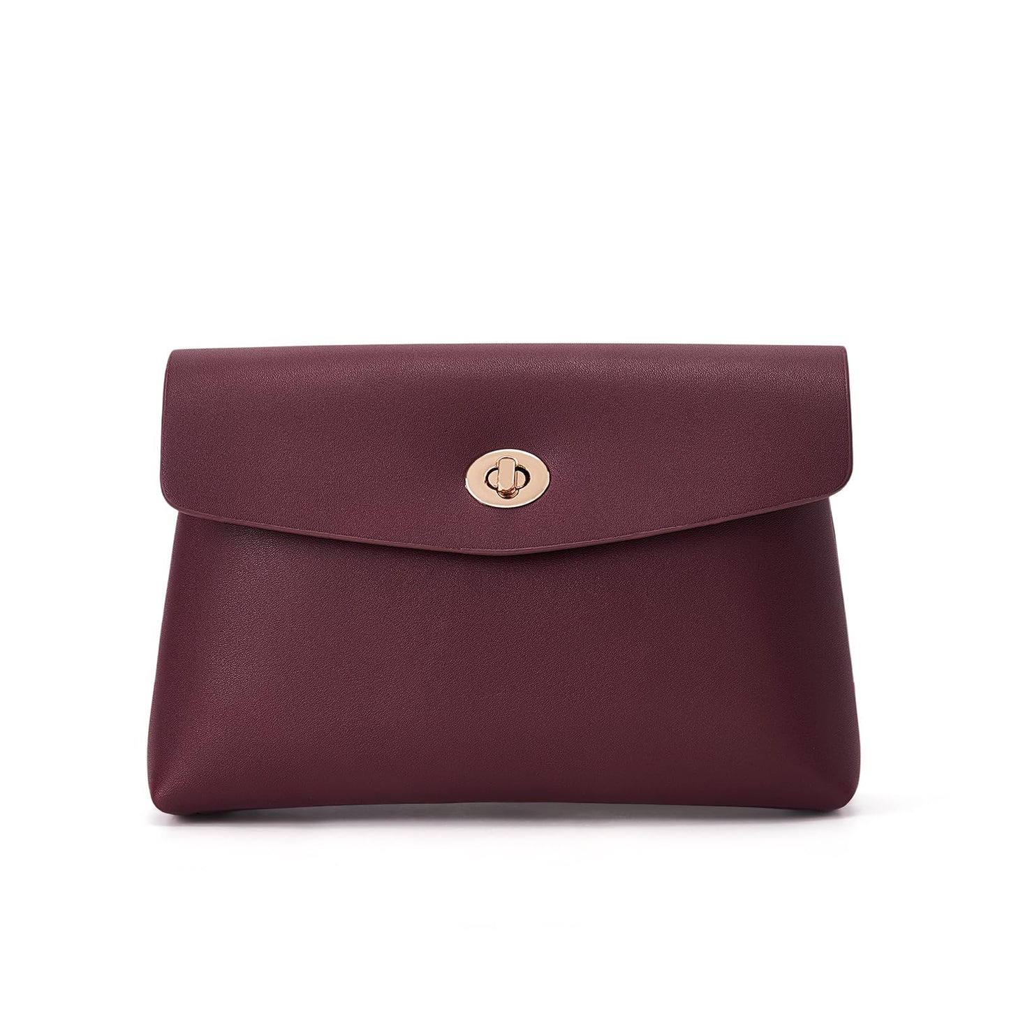 HiTotes Makeup Bag Travel Makeup Pouch for Women Small Cosmetic Pouch PU Leather Pouch Bag Clutch Purse