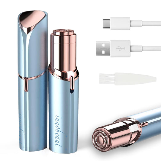 innobeaut Painless Electric Facial Hair Remover for Women, USB Rechargeable