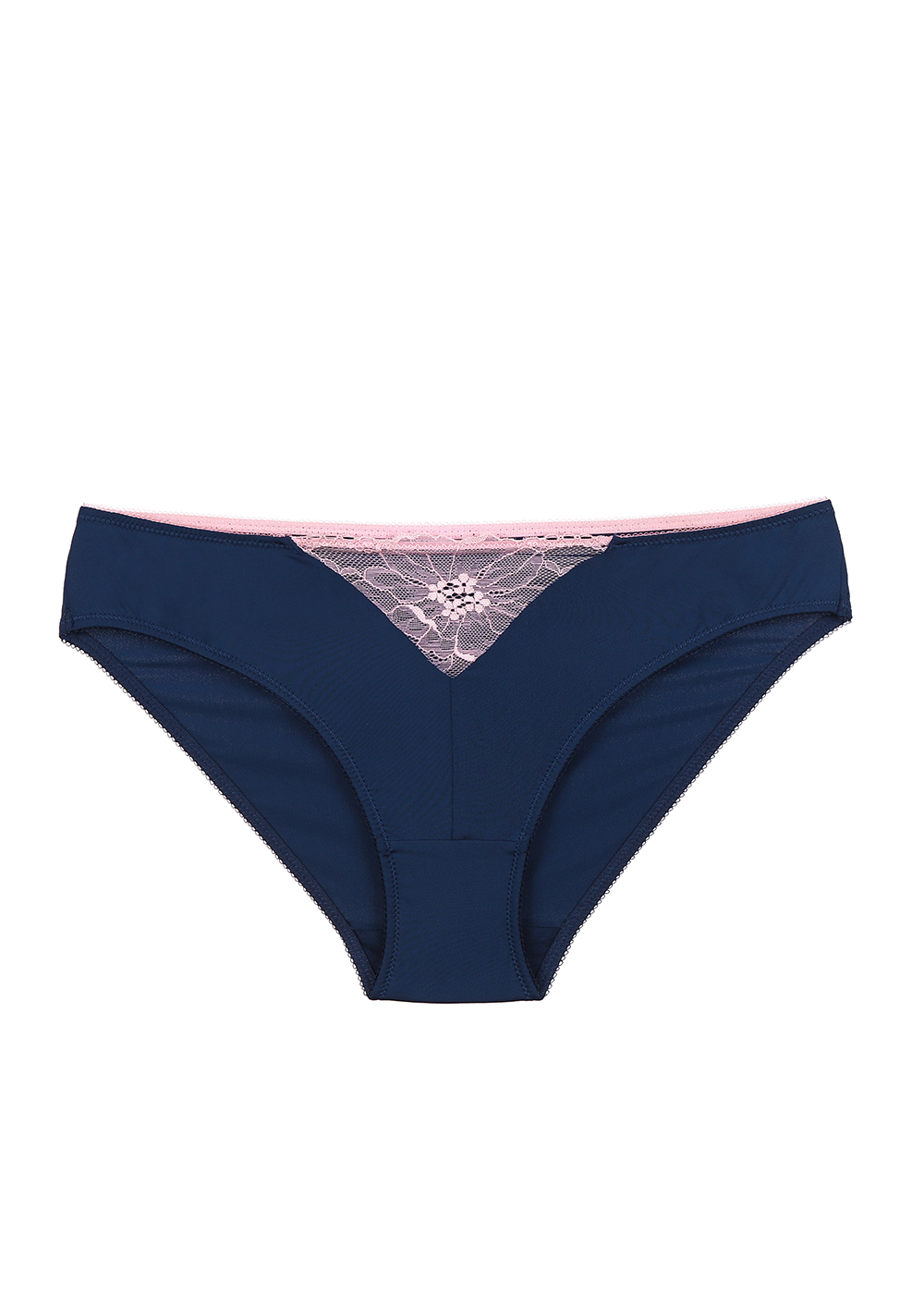 IRENE Plus Lace Superfine Fabric Elastic Brief Panties