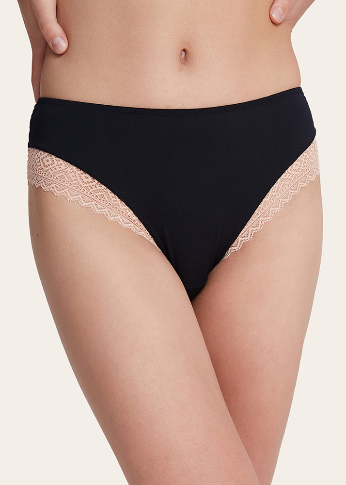 IRIS Sexy Lace Elastic Hipster Briefs
