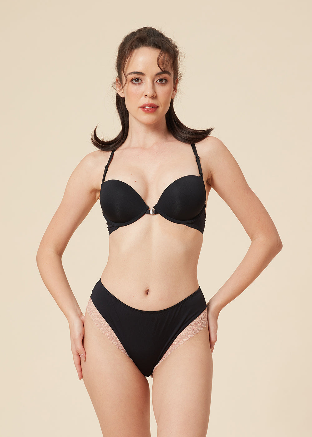 IRIS Sexy Lace Elastic Hipster Briefs