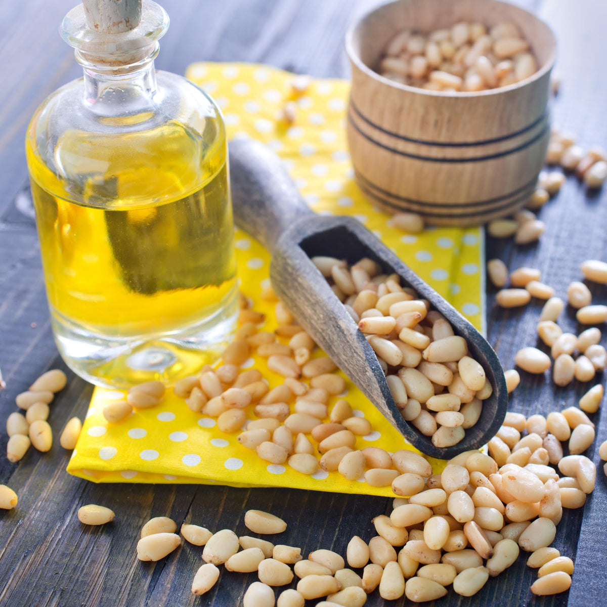Jaybee's Pine Nuts Raw 2 lb — Unsalted Pignolias for Pesto & More