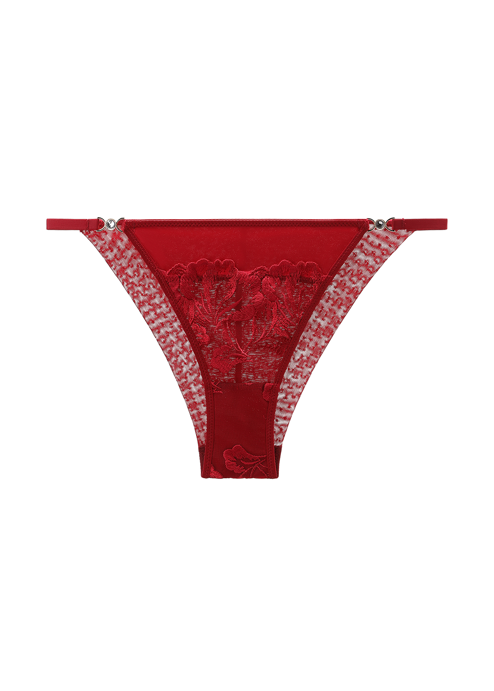 JESSICA Plus Sexy Red Lace Tangas Panties