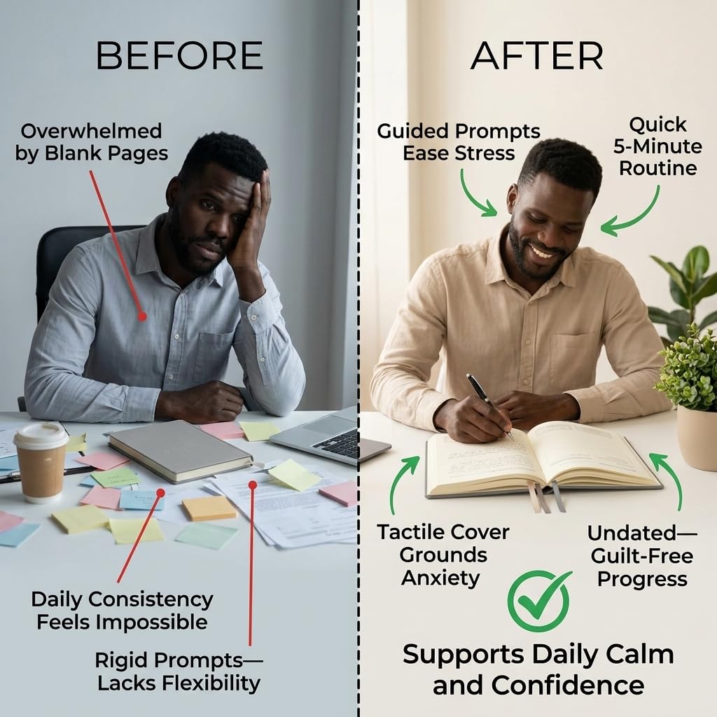 Journal for Men: Mental Health Journal