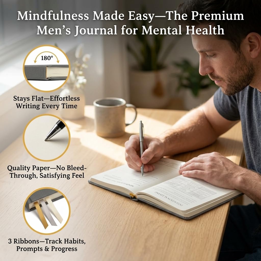 Journal for Men: Mental Health Journal