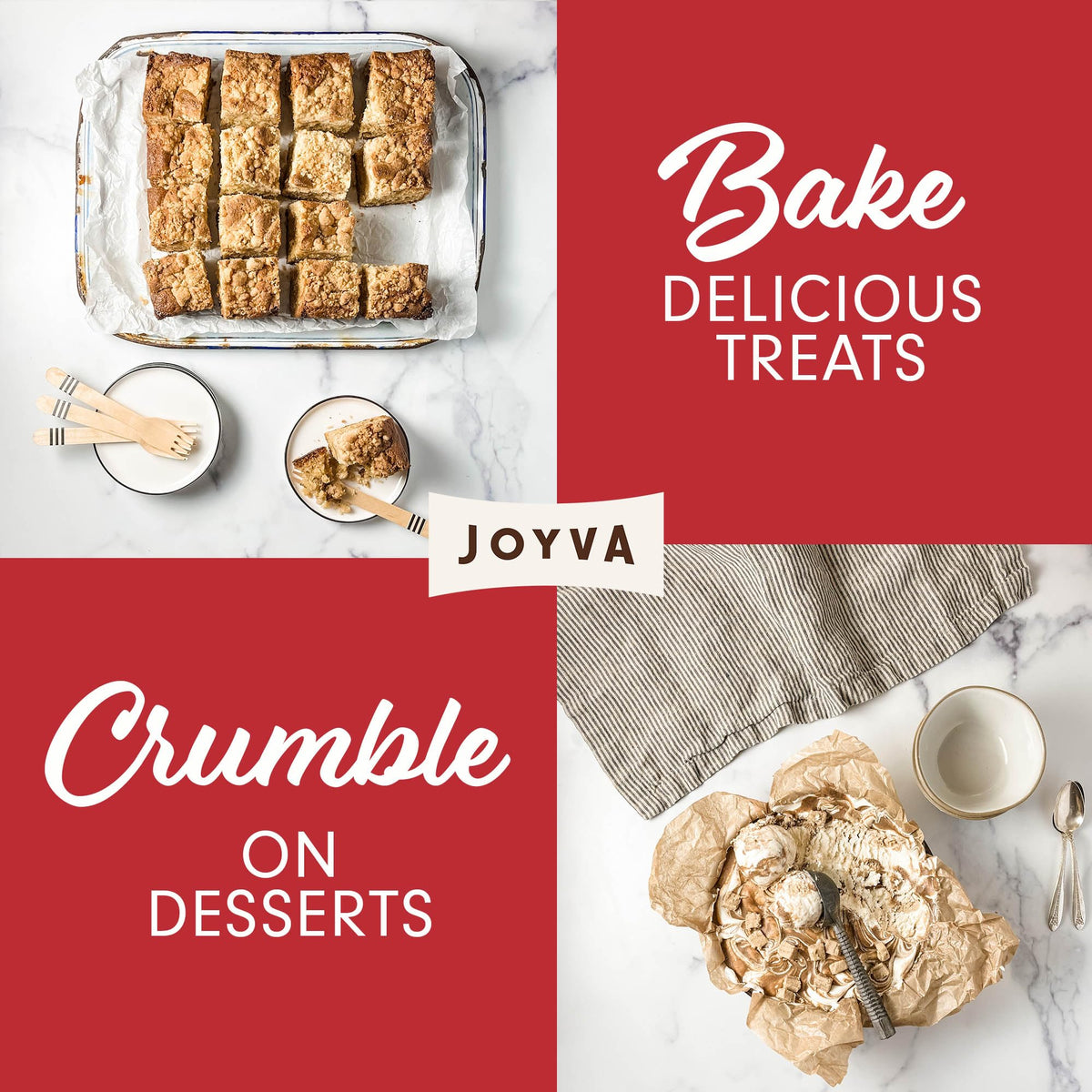 Joyva Halvah Marble – 1.75oz Pack of 36 | Dairy Free, Gluten Free & Kosher Parve | Brooklyn Handcrafted Sesame Treat