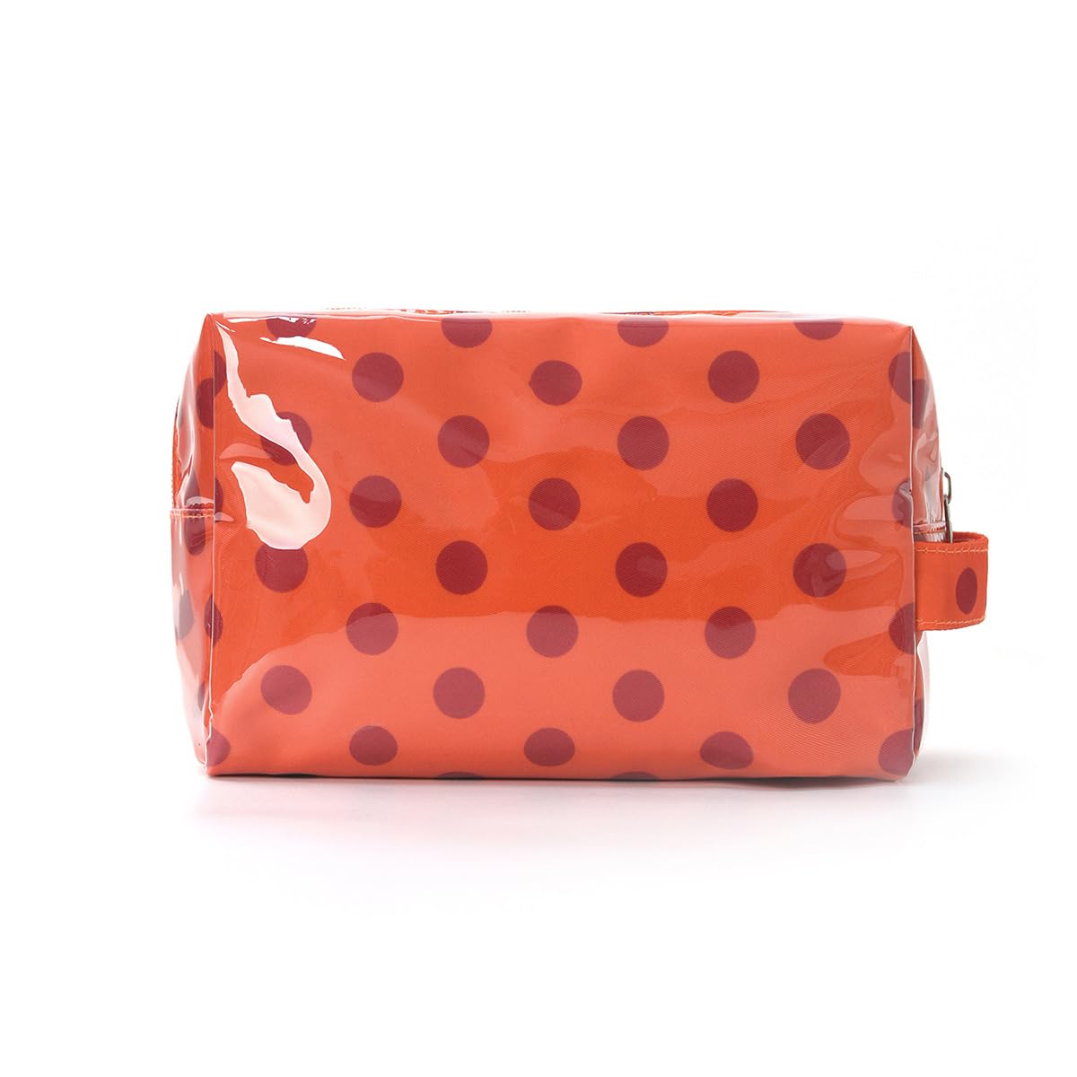 JQWYGB Small Polka Dots Cosmetic Bags Women’s PVC Makeup Purse Waterproof Toiletry Bag Multi-Use Cosmetic Pouch Travel Work