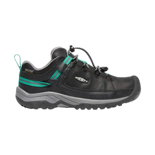 KEEN Big Kids' Targhee Low - Black /Star White