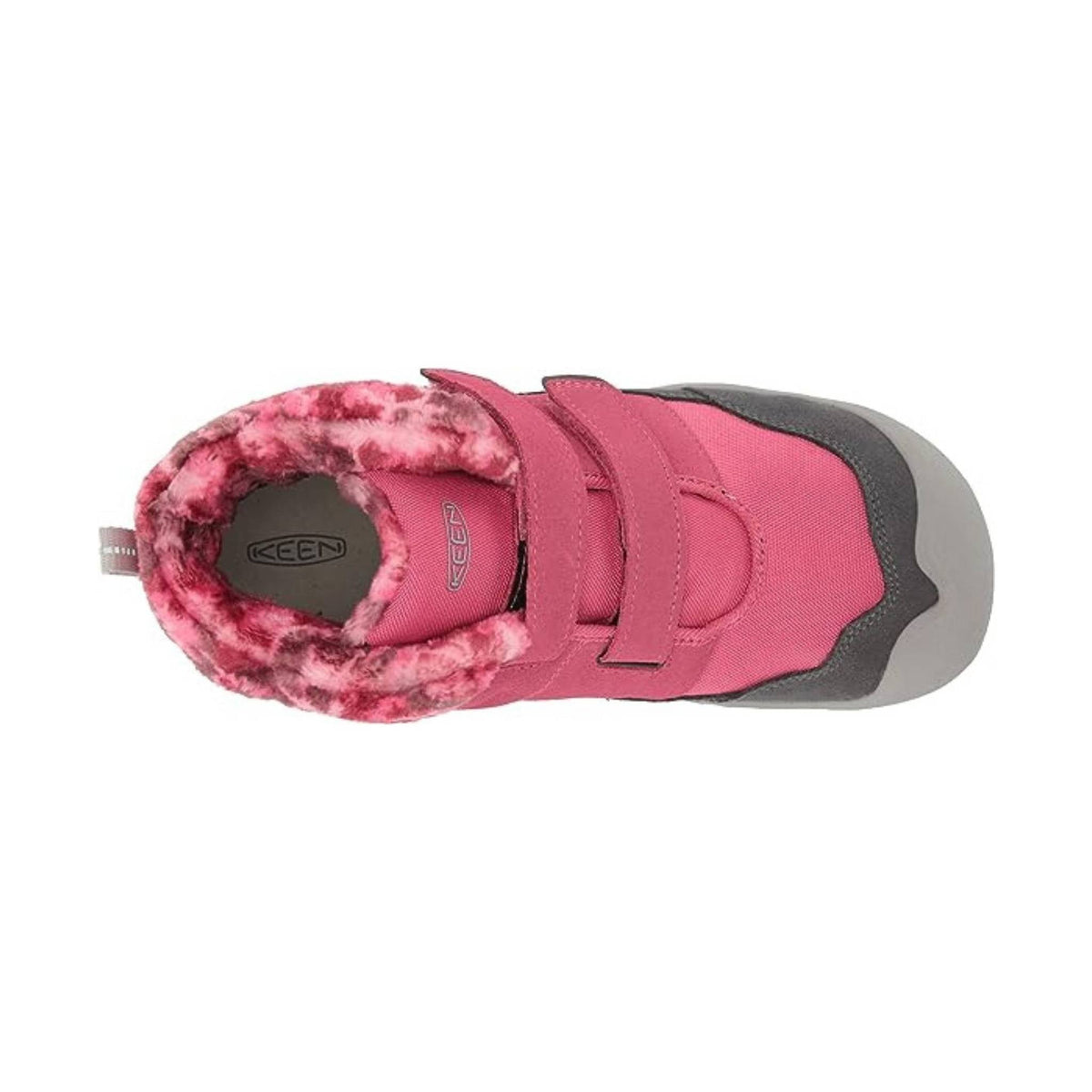KEEN Little Kids' Knotch Double Strap Chukka Boots - Fruit Dove/Grey FINAL SALE