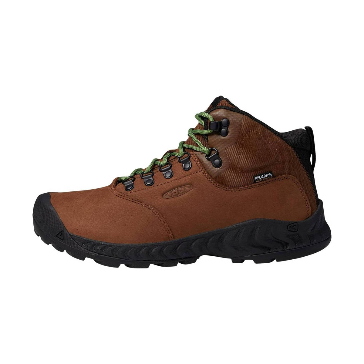 KEEN Men's NXIS Explorer Mid Waterproof Boot - Bison/Golden Yellow FINAL SALE