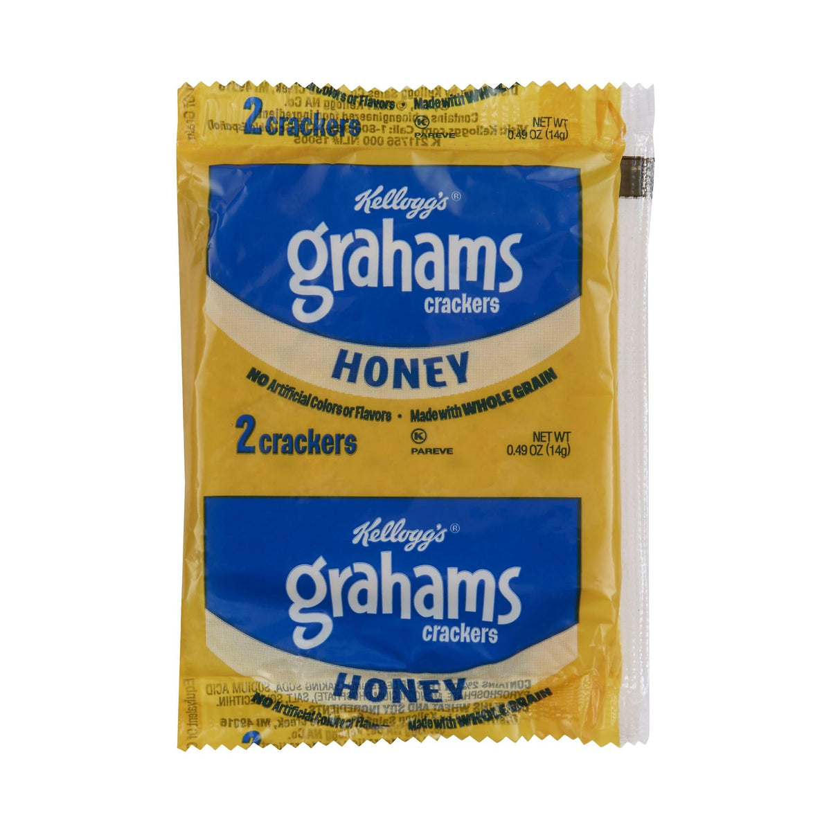 Kellogg's Honey Grahams Crackers – 200 Count Bulk Case