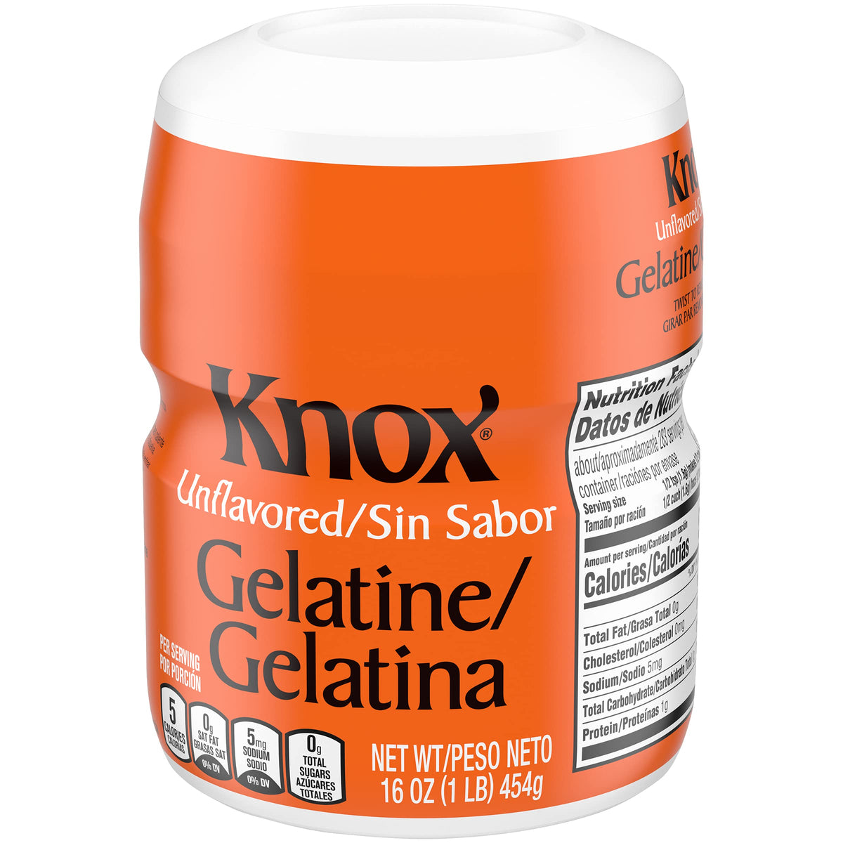 Knox Unflavored Gelatin – 1 lb (Set of 3) | Odorless, Tasteless Thickening Agent