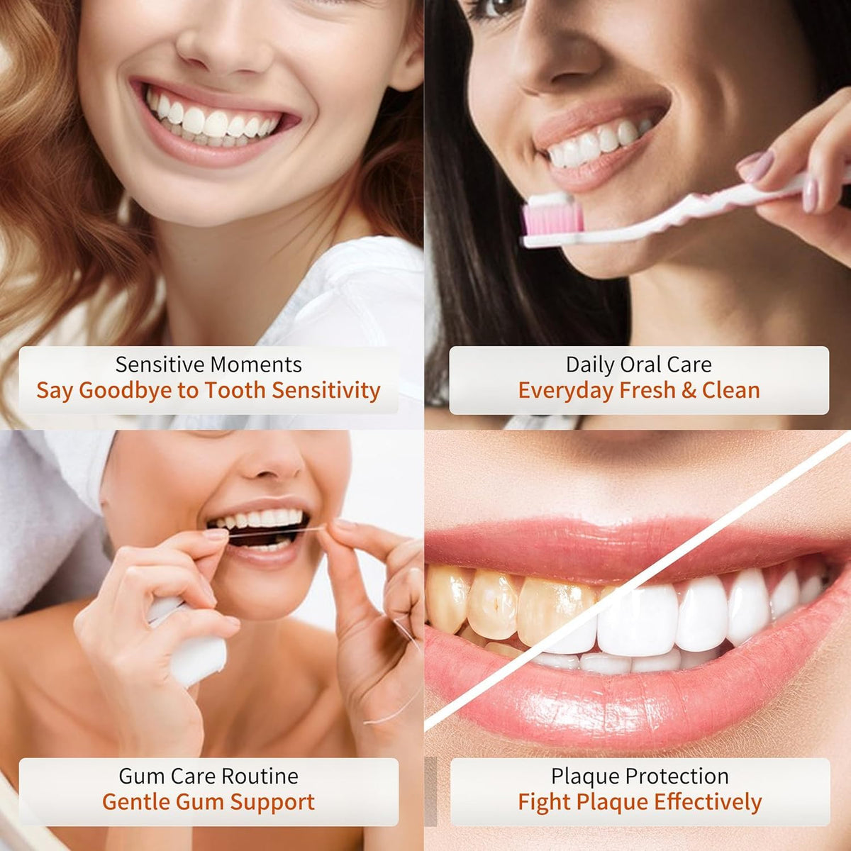 KUGIG Toothpaste for Sensitive Teeth, Gentle Enamel Care, Helps Support Gum Care & Plaque Control, Strengthens Enamel, Fresh Breath for Daily Use 3.5 Fl Oz (One Pack)