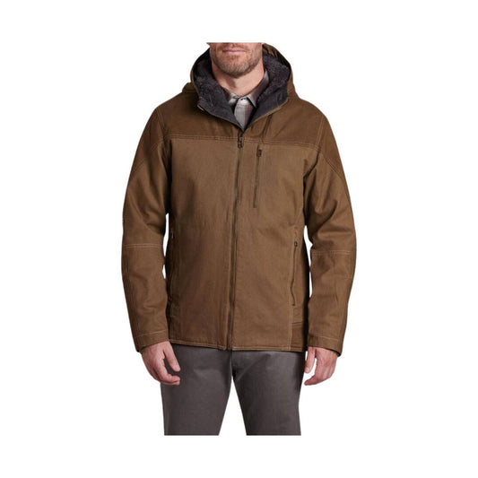 Kuhl Men's Law Fleece Lined Hoody - Dark Khaki - ONLINE STORE CREDIT/EXCHANGE ONLY