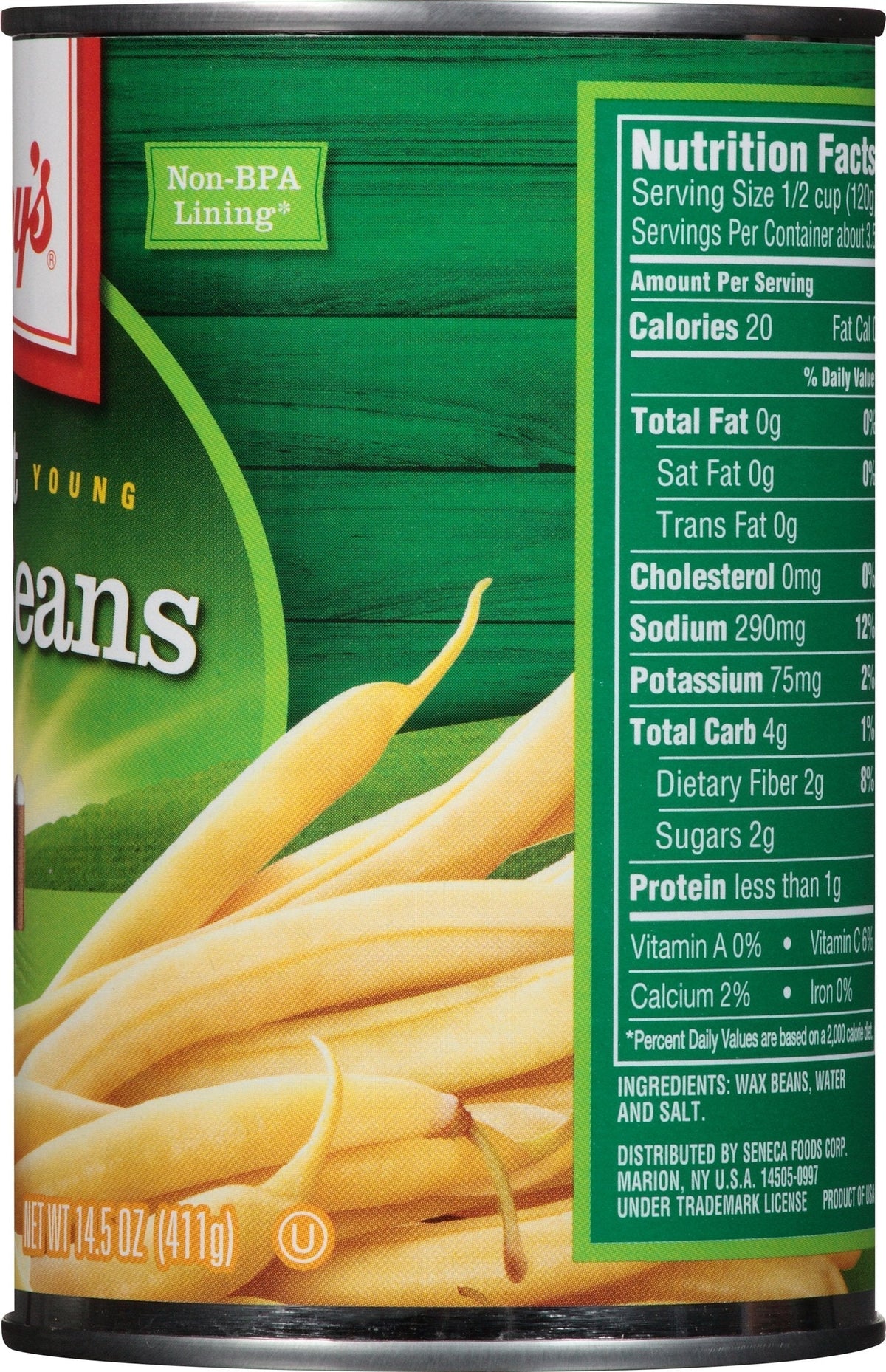 Libby's Cut Wax Beans – Tender Young Wax Beans, 14.5 oz Cans (Pack of 12)