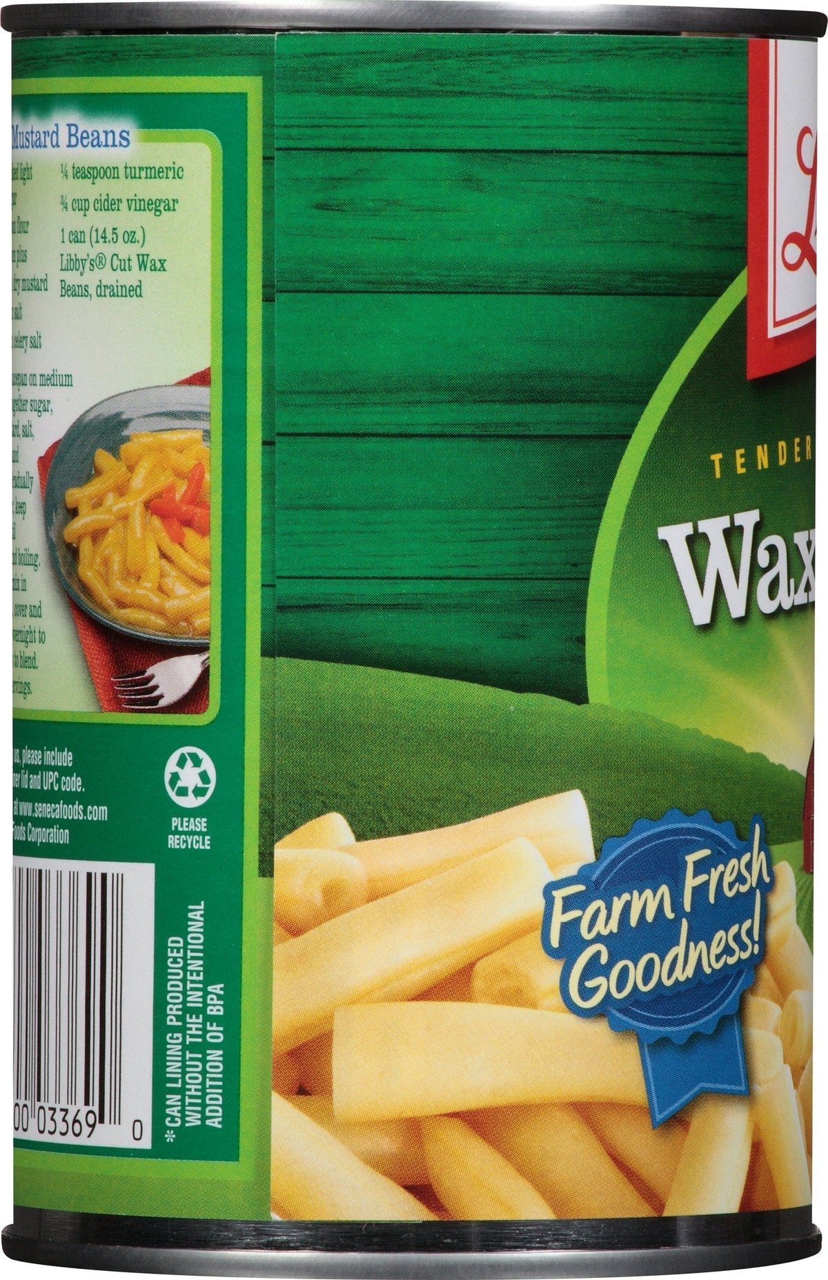 Libby's Cut Wax Beans – Tender Young Wax Beans, 14.5 oz Cans (Pack of 12)